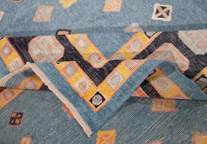 10x14 Modern Oushak Area Rug