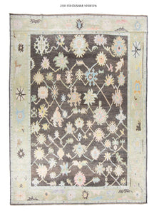 10x14 Modern Oushak Area Rug