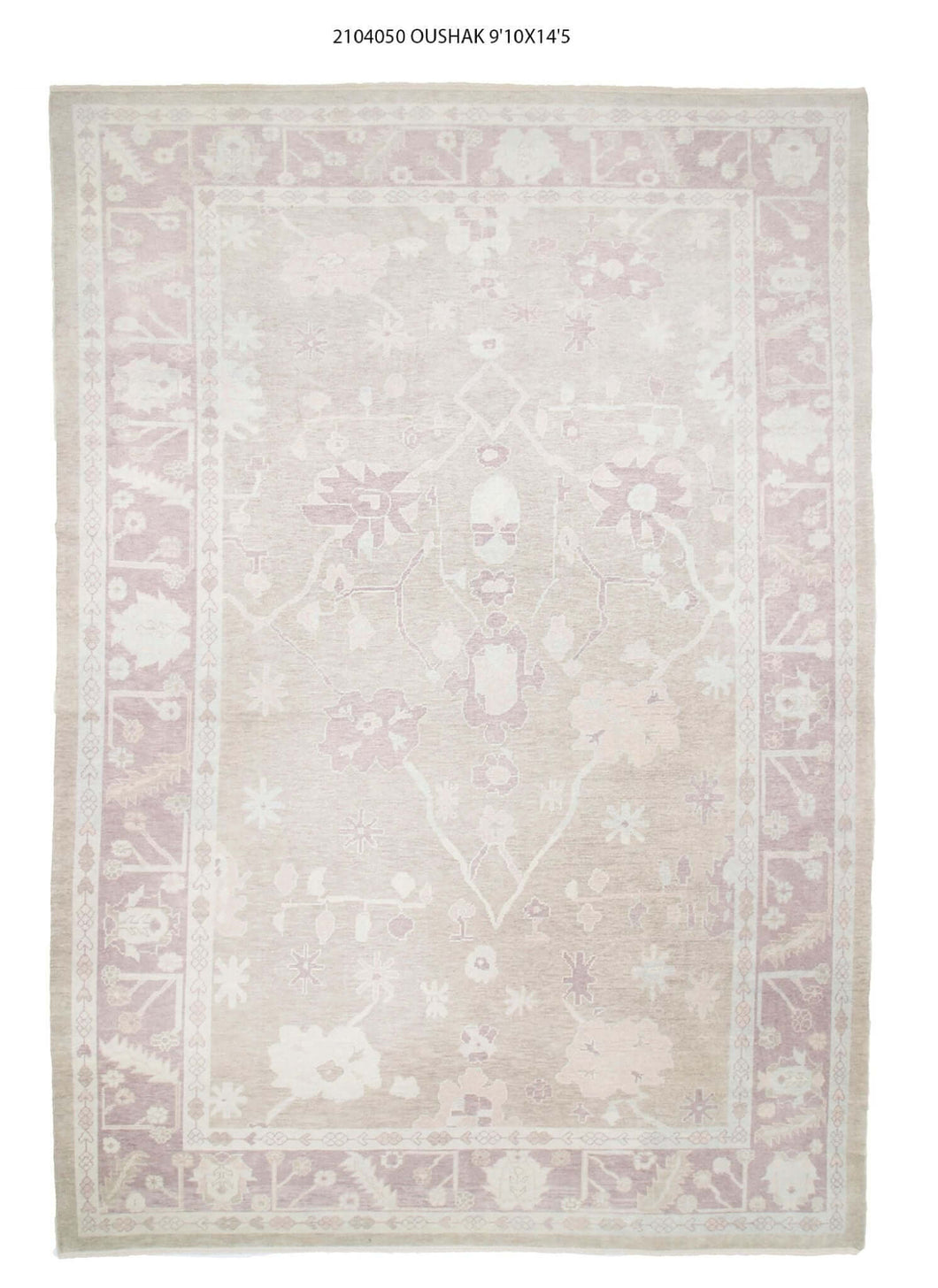 10x14 Modern Oushak Area Rug