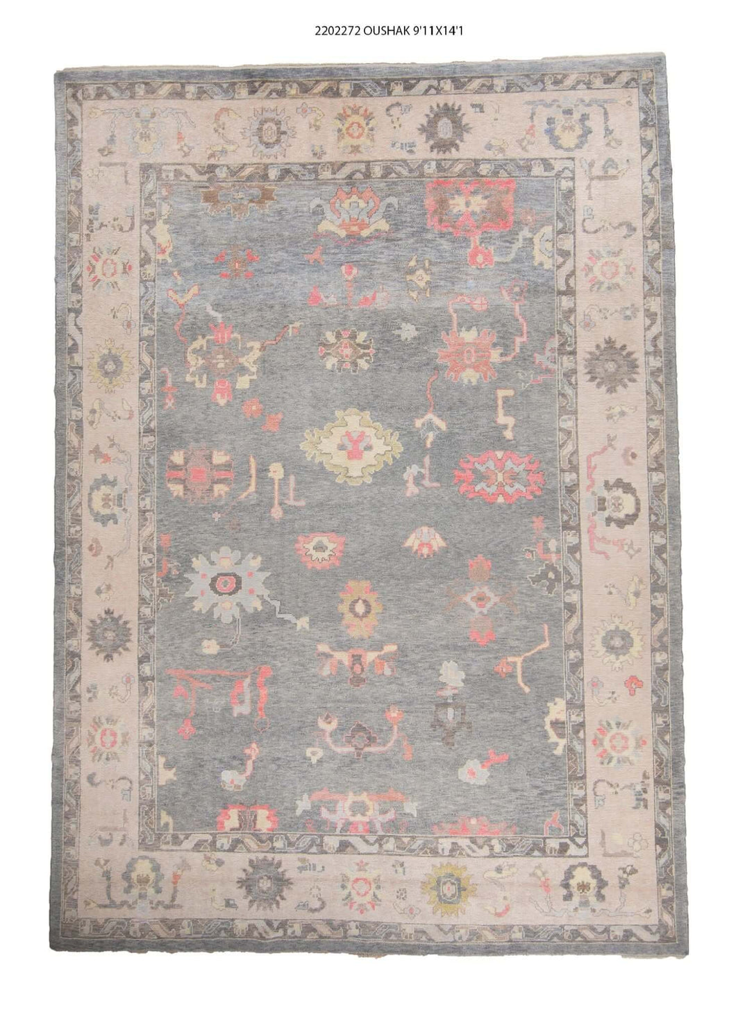 10x14 Modern Oushak Area Rug