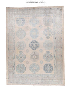10x14 Modern Oushak Area Rug