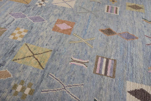 10x14 Modern Tulu Area Rug