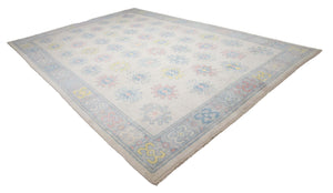 10x15 Modern Oushak Area Rug
