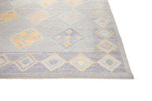 10x15 Modern Oushak Area Rug