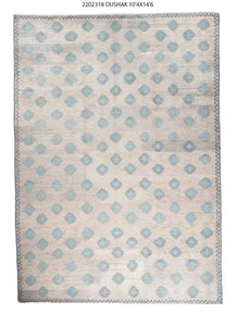 10x15 Modern Oushak Area Rug
