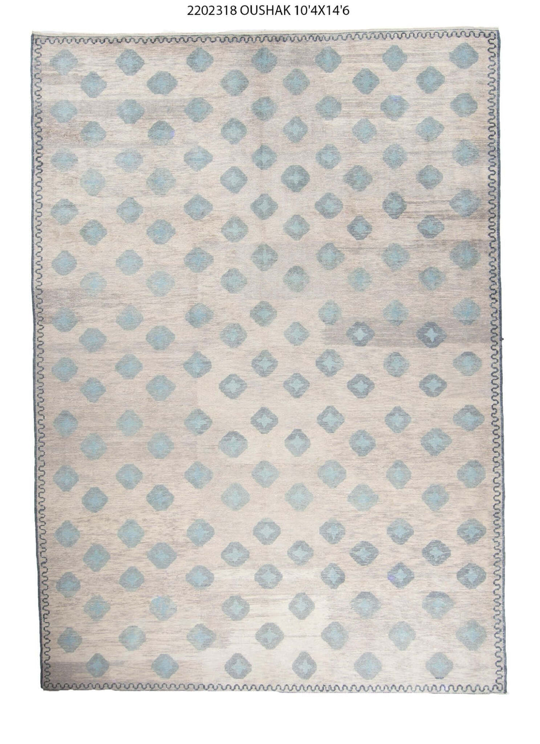 10x15 Modern Oushak Area Rug