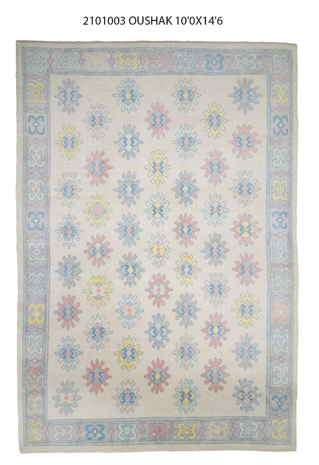 10x15 Modern Oushak Area Rug