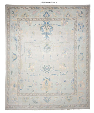 11x14 Modern Oushak Area Rug