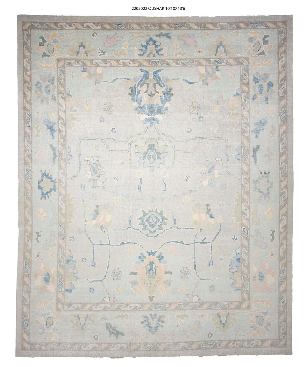 11x14 Modern Oushak Area Rug