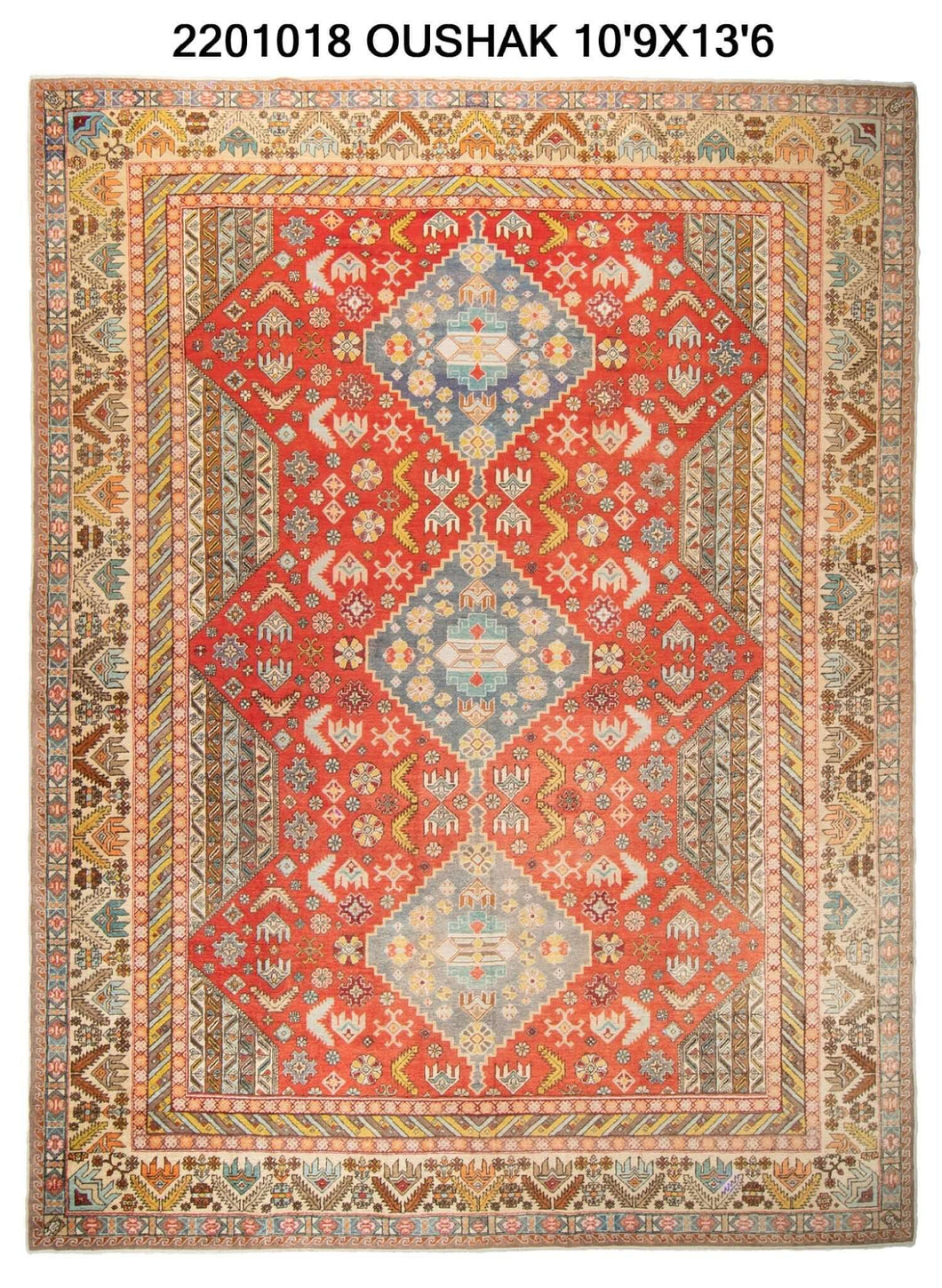 11x14 Old & Vintage Turkish Area Rug