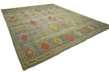 13x15 Colorful Modern Turkish Area Rug