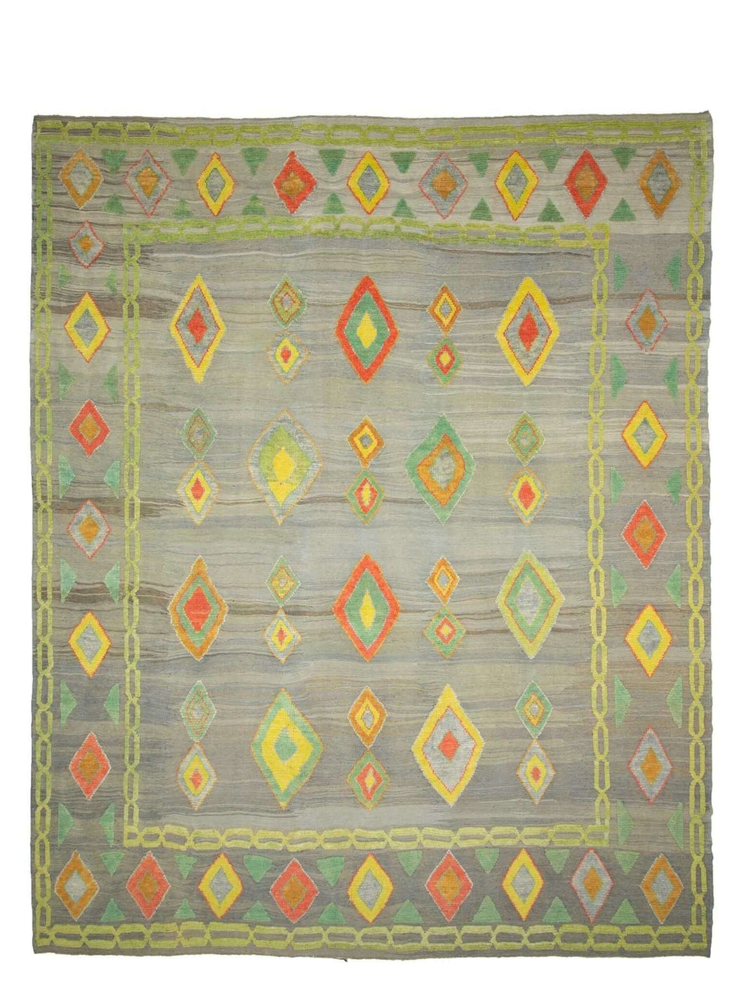 13x15 Colorful Modern Turkish Area Rug