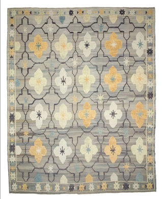 13x15 Colorful Modern Turkish Area Rug