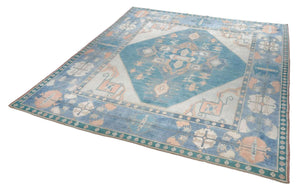13x15 Colorful Old & Vintage Turkish Area Rug