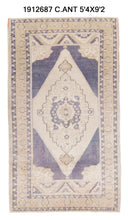 5x9 Old & Vintage Turkish Area Rug