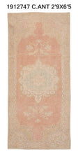 3x6 Old & Vintage Turkish Area Runner Rug