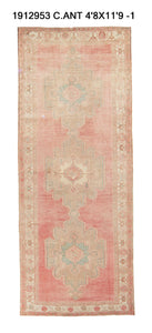5x12 Old & Vintage Turkish Area Rug