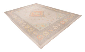 9x12 Modern Oushak Area Rug