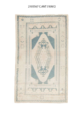2x3 Old & Vintage Turkish Area Rug