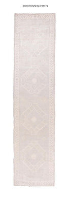 3x15 Modern Oushak Area Runner Rug