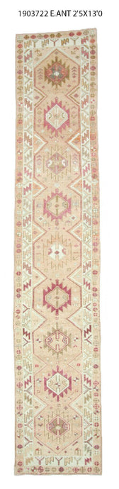 2x13 Turkish Carpet Area Runner