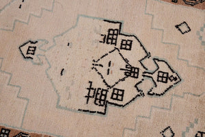 2x3 Old & Vintage Turkish Area Rug