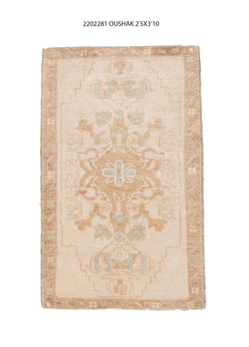 2x4 Modern Oushak Area Rug
