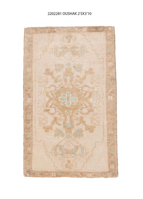 2x4 Modern Oushak Area Rug