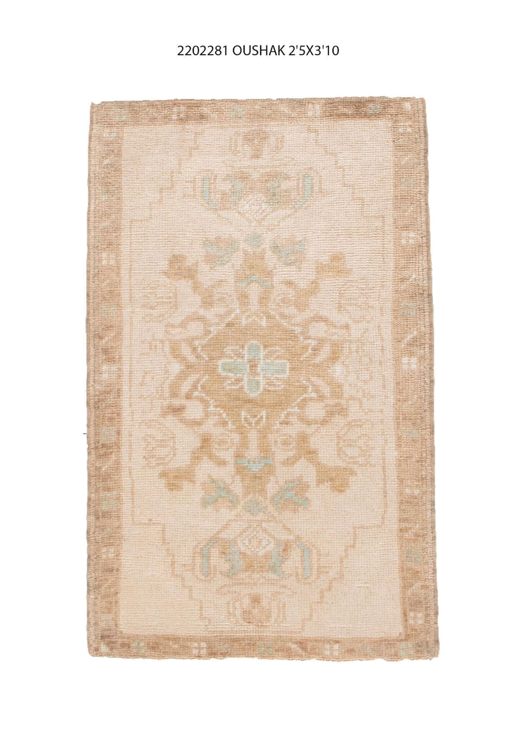 2x4 Modern Oushak Area Rug