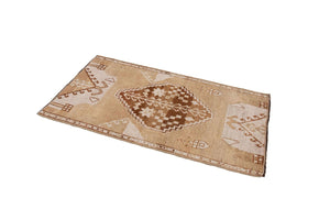 2x4 Old & Vintage Turkish Area Rug