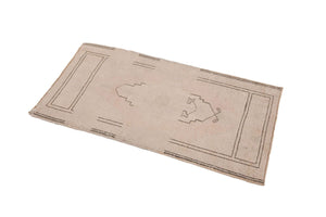 2x4 Old & Vintage Turkish Area Rug