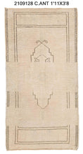 2x4 Old & Vintage Turkish Area Rug