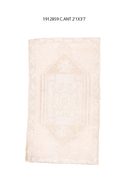 2x4 Old & Vintage Turkish Area Rug