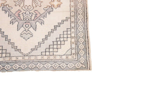 2x7 Old & Vintage Turkish Area Runner Rug