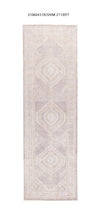 3x10 Modern Oushak Area Runner Rug