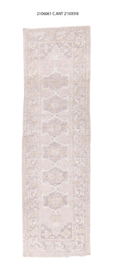 3x10 Old & Vintage Tukish Area Runner Rug