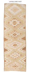 3x10 Old& Vintage Turkis Area Runner Rug