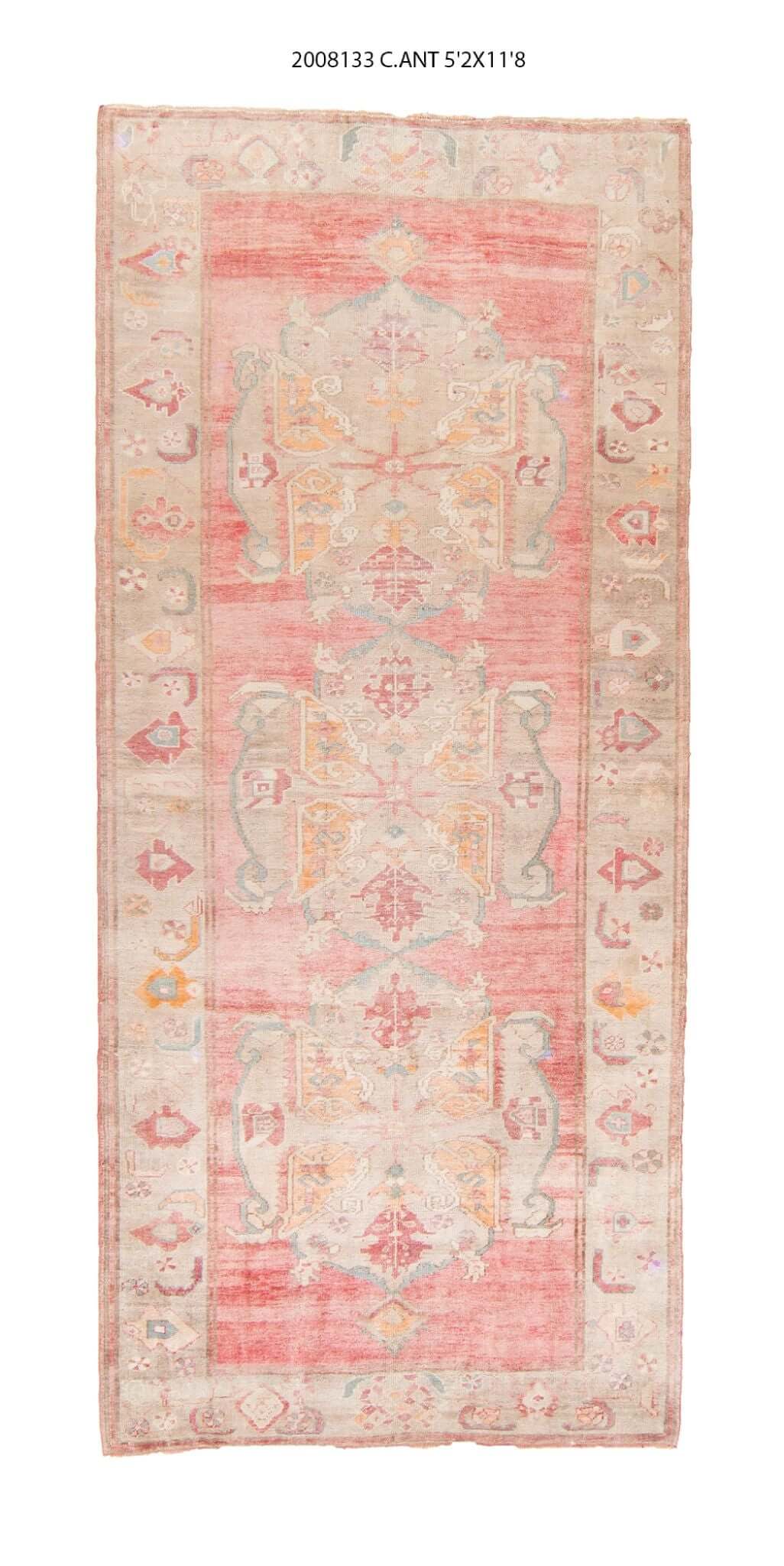 3x10 Old & Vintage Turkish Area Rug