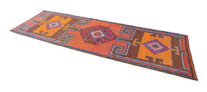 3x10 Old & Vintage Turkish Area Runner Rug