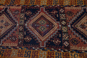 3x10 Old & Vintage Turkish Area Runner Rug