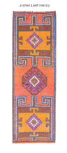 3x10 Old & Vintage Turkish Area Runner Rug
