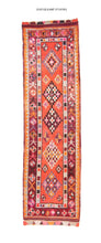 3x10 Old& Vintage Turkish Area Runner Rug