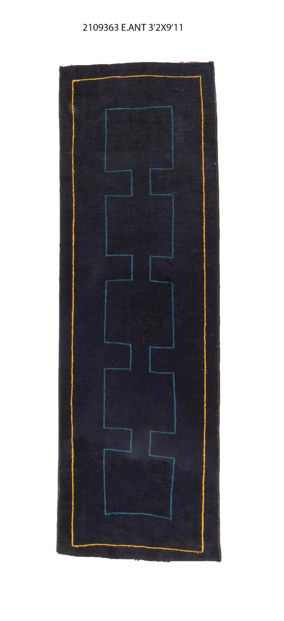 3x10 Old & Vintage Turkish Area Runner Rug