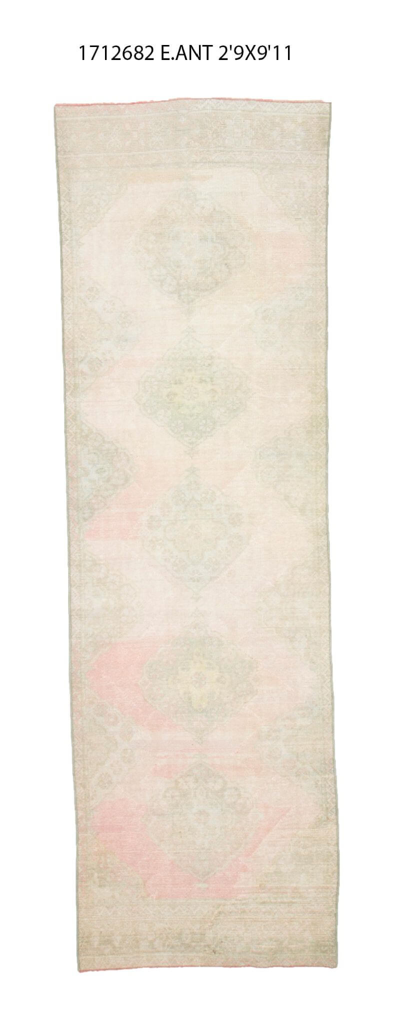 3x10 Old & Vintage Turkish Area Runner