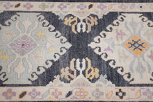 3x11 Modern Oushak Area Runner Rug
