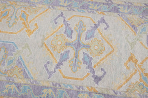 3x11 Modern Oushak Area Runner Rug
