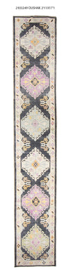 3x11 Modern Oushak Area Runner Rug