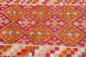 3x11 Old & Vintage Turkish Area Runner Rug