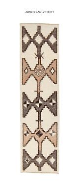3x11 Old & Vintage Turkish Area Runner Rug