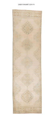 3x11 Old & Vintage Turkish Area Runner Rug